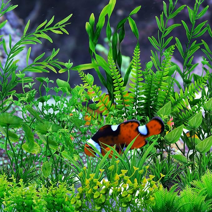 QUOZUO Fish Tank Accessories Aquarium Decorations Green Plants, Aquarium Decor - Image 5