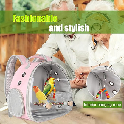 Portable Parrot Travel Cage Carrier - Image 4