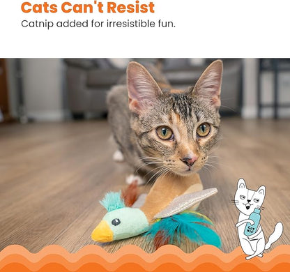 Catstages Flapperz Duck Plush Interactive Catnip Cat Toy - Image 5