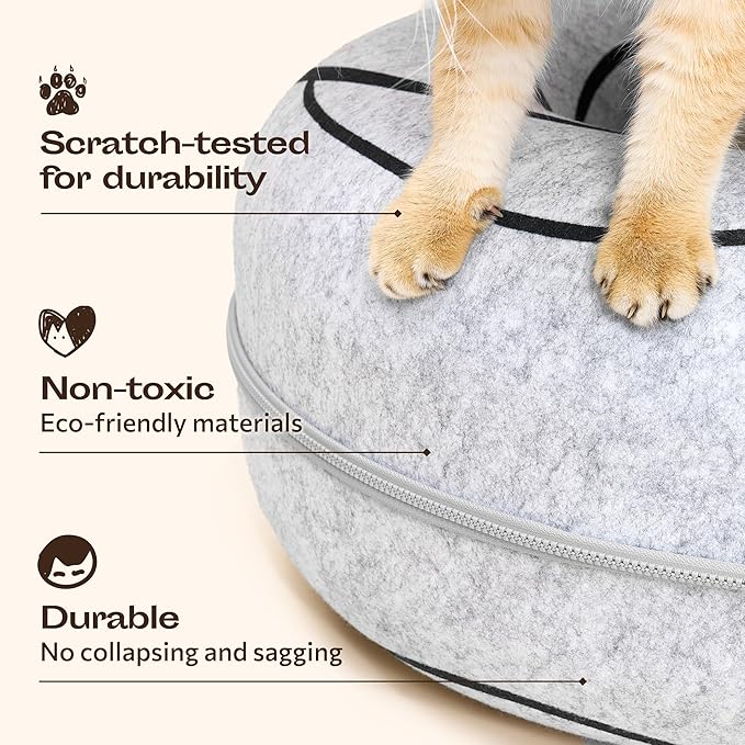 Peekaboo Cat Cave Donut - Image 6