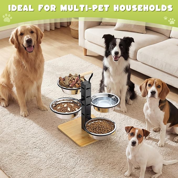 Elevated Dog Bowls Stand - Image 7