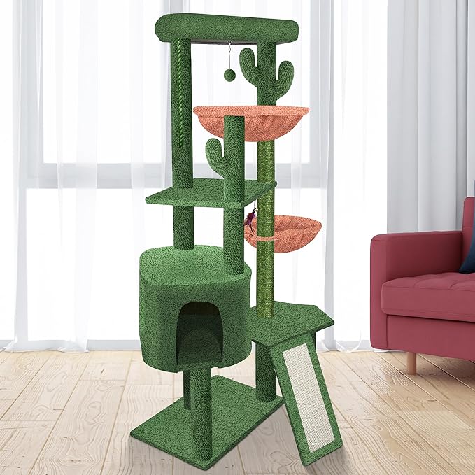 Wang Xin Four Layer Big Cat Tree - Image 3