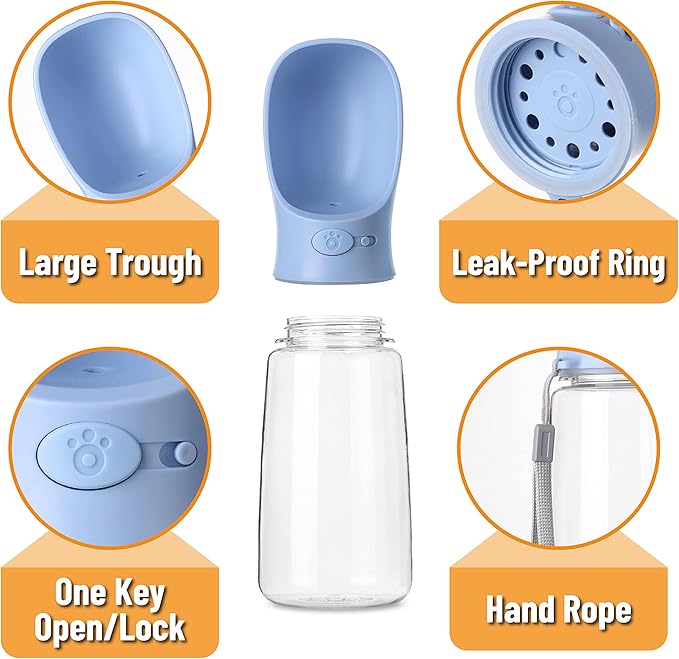 Mr. Pen- Portable Dog Water Bottle, 19 oz, Leak Proof Puppy Water Dispenser - Image 5