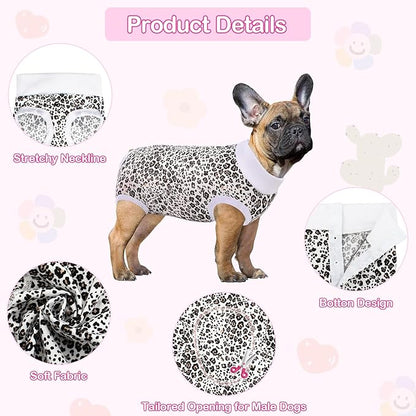 Coppthinktu Recovery Suit for Dogs After Surgery, Dog Onesie Surgery Recovery - Image 3