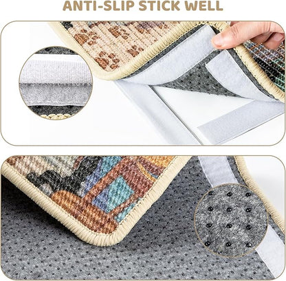 Graciadeco Cat Scratch Pad 23.6" x 15.7" Natural Sisal 2 Packs Couch Protector - Image 3