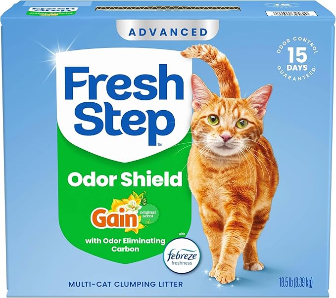 Fresh Step Advanced Odor Shield Multi Cat Clumping Litter - Image 12