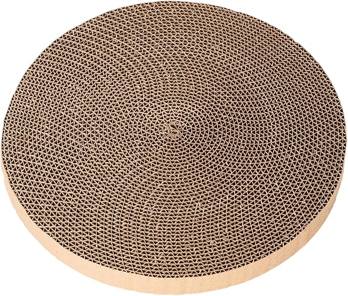 Round cat Scratcher Refill, 10 inch Diameter, 7/8 inch Thickness Scratcher - Image 7