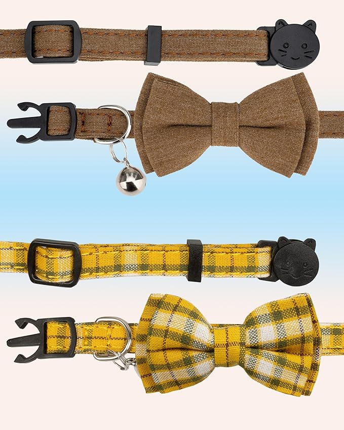 Cat Collar Breakaway Bowtie Safety - Image 2