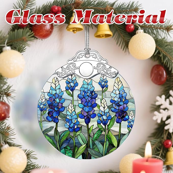 Stained Glass Ornament, Christmas Ornaments, Christmas Decorations - Image 3