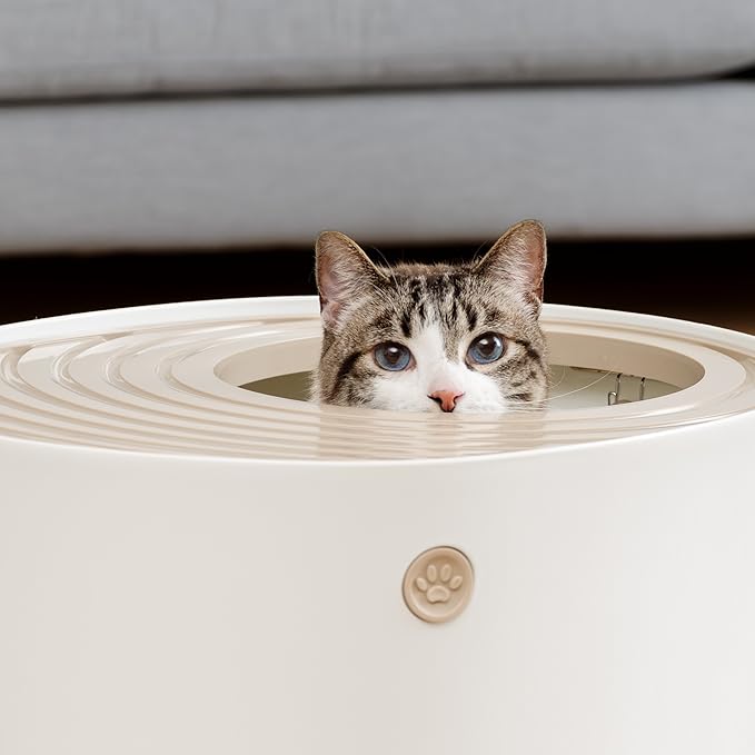 IRIS USA Cat Litter Box Large Top Entry - Image 7