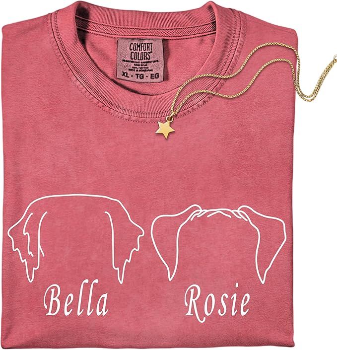 Custom Dog Mom Shirt Personalized Dog Ears Sweatshirt - Image 3