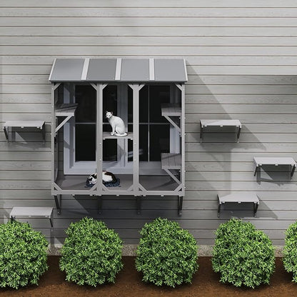 ketive Cat Catio, Expandable Window Box Enclosure - Image 8