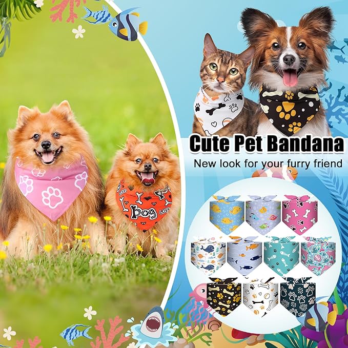 Reginary 180 Pcs Dog Bandanas Bulk - Image 6