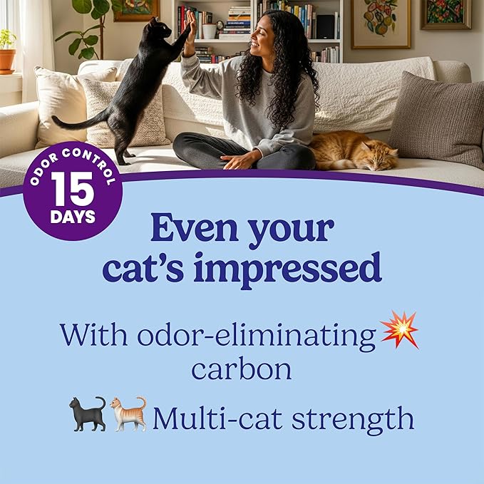 Fresh Step Advanced Odor Shield Multi Cat Clumping Litter - Image 3