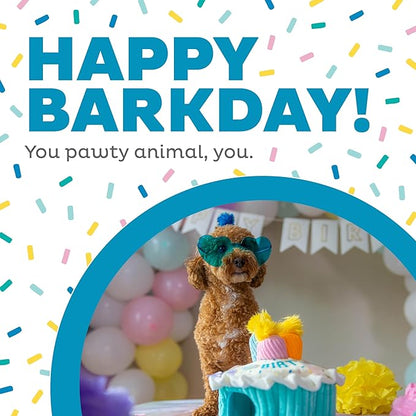 Outward Hound Hide-A-Birthday-Cake Dog Toy – Interactive 2‑in‑1 Plush Puzzle - Image 2