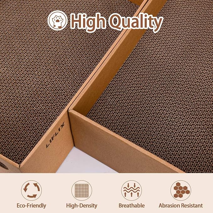 LIFLIX Cardboard Cat Scratcher - Image 5