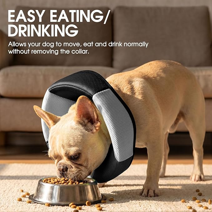Dog Cone - Soft Cone for Dogs to Stop Licking, Pet E-Collar Alternative After - Image 5
