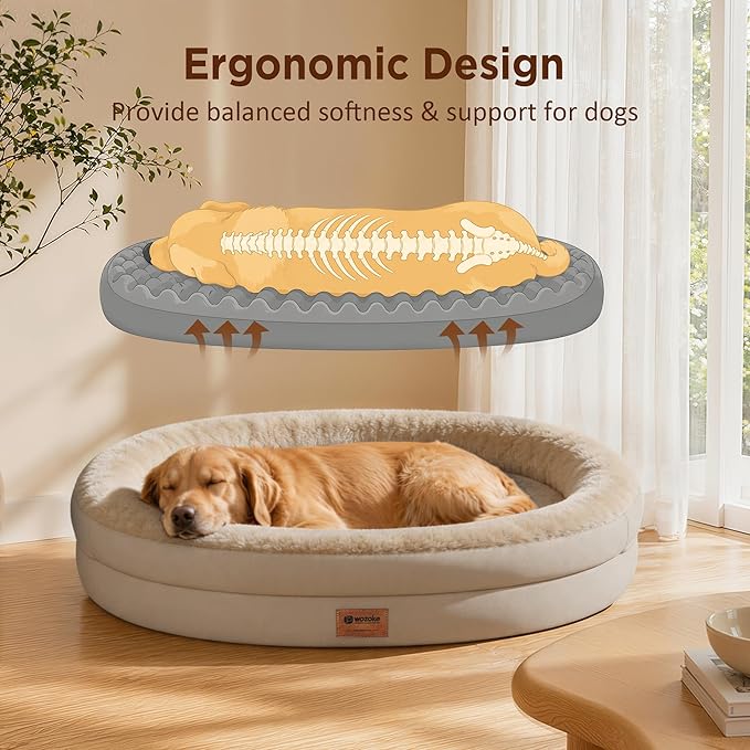 Orthopedic Dog Bed for Large Dogs, Waterproof Dog Bed for Large Size Dogs - Image 6
