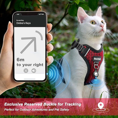 Cat Harness and Leash for Walking Escape Proof Soft Adjustable Cat Leash - Image 3