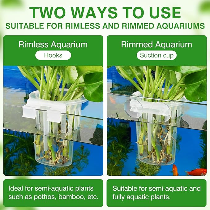 2025 New Upgraded Large Aquarium Plant Holder - Image 7