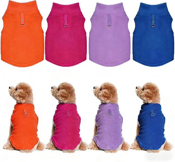 Rbenxia 4 Piece of Rose Red Dog Sweater - Image 2