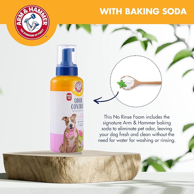 Arm & Hammer for Pets Odor Control Pet No-Rinse Foam - Image 5