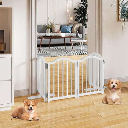 Snughome Short Dog Gate Indoor, Expands Up to 48’’ Wide Foldable Pet Gate - Image 5