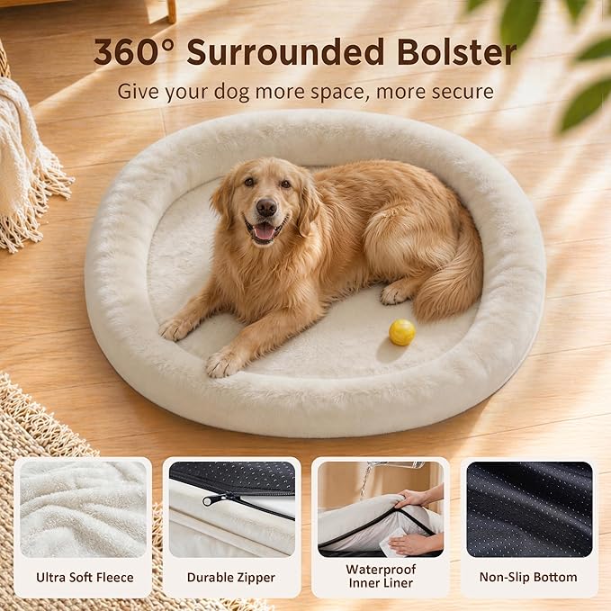 Orthopedic Dog Bed for Large Dogs, Waterproof Dog Bed for Large Size Dogs - Image 2