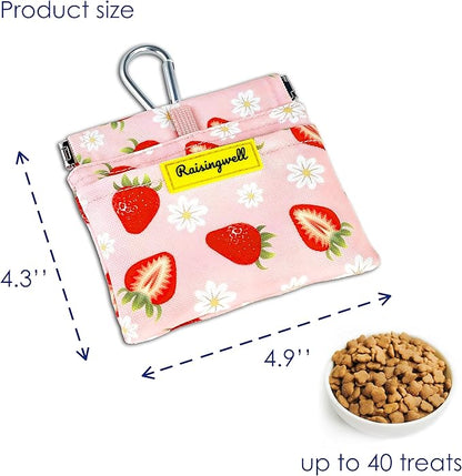 Dog Treat Pouch, Cotton Pocket Sized Training Holder, Hand Free Walking Funny - Image 2