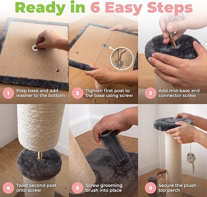 Best Pet Supplies Catify Cat Scratcher, Fun Interactive Scratchers, Claw Safe - Image 5