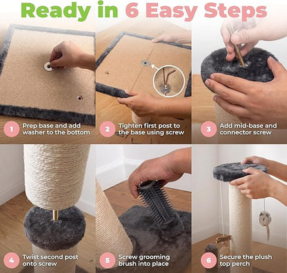 Best Pet Supplies Catify Cat Scratcher, Fun Interactive Scratchers, Claw Safe - Image 5