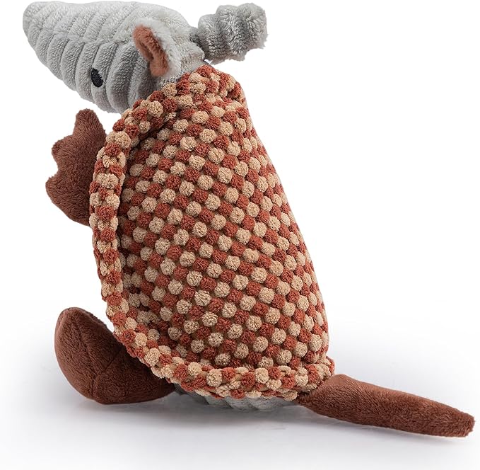 Hollypet Plush Dog Squeaky Toy Stuffed Armadillo Animal Pet Puppy Chew Toys by Hollypet