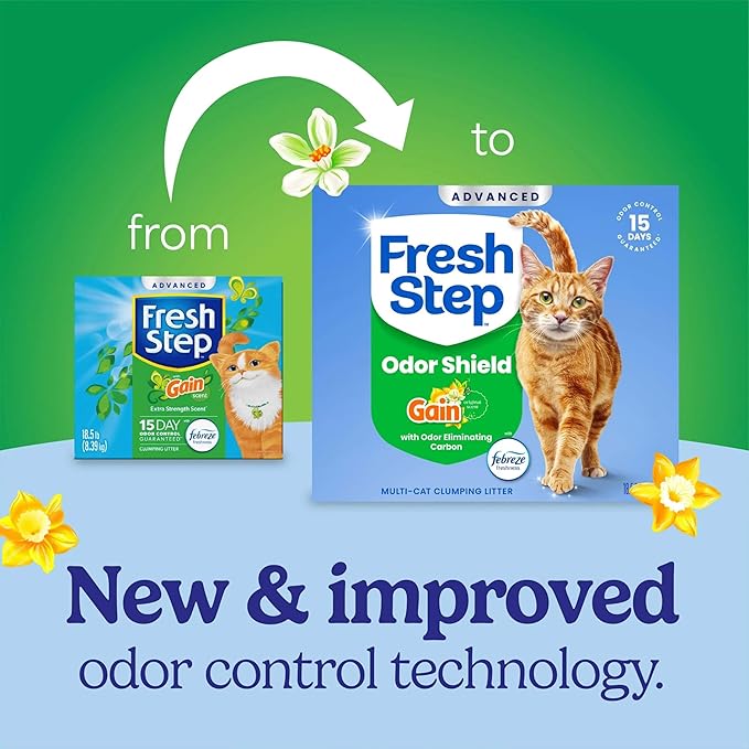 Fresh Step Advanced Odor Shield Multi Cat Clumping Litter - Image 2