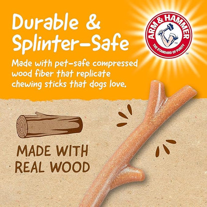 Arm & Hammer for Pets Barkies Tree Branch Compressed Wood Collection, 8 Inch - Image 5