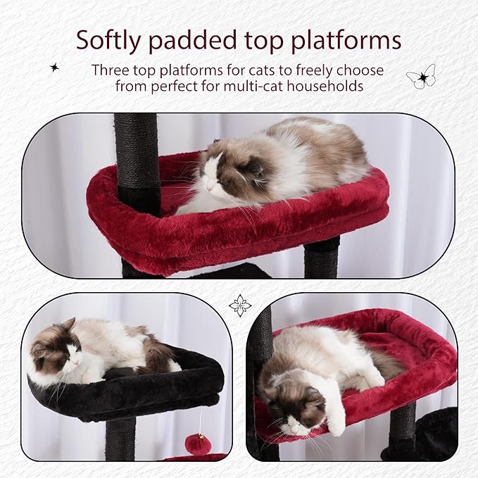 Hey-brother Cat Tree Tower, Scratching Posts - Image 4