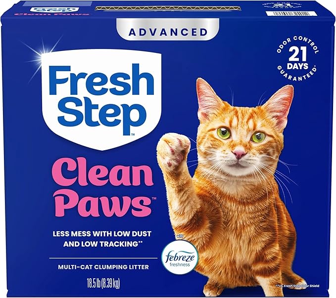 Fresh Step Advanced Clean Paws Multi Cat Clumping Cat Litter - Image 14
