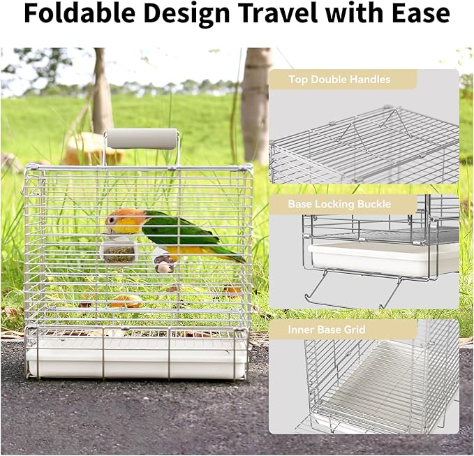 Bird Carrier Travel Cage - Image 6