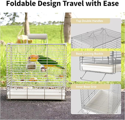 Bird Carrier Travel Cage - Image 6