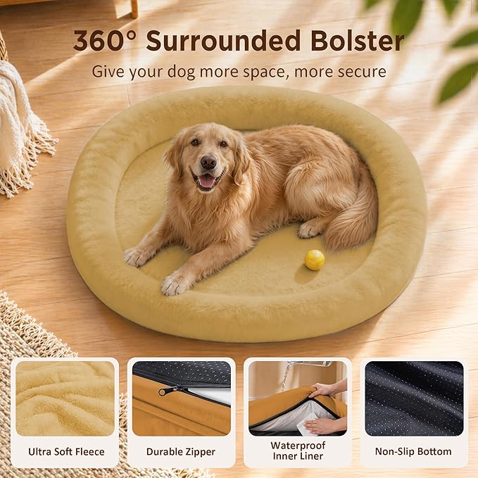 Orthopedic Dog Bed for Large Dogs, Waterproof Dog Bed for Large Size Dogs - Image 4