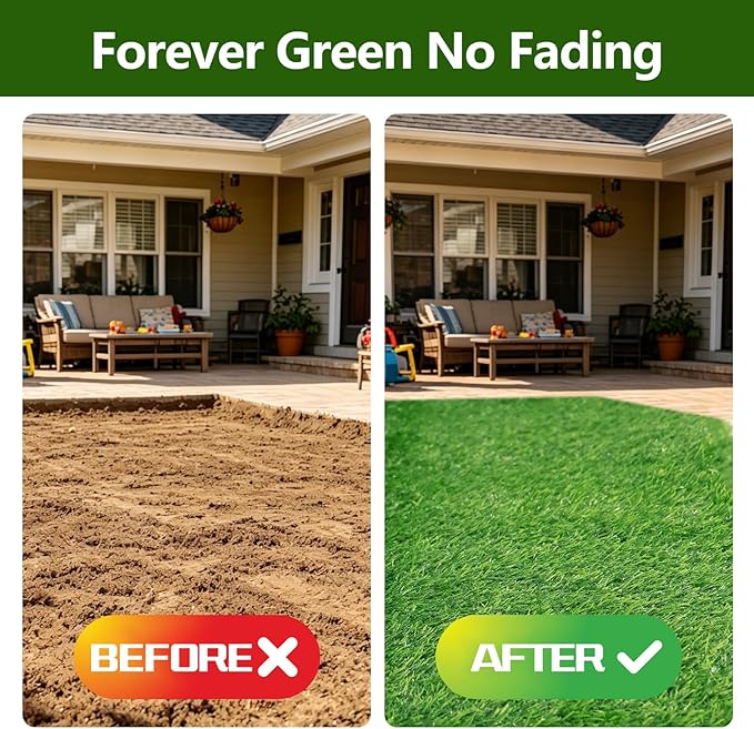 Artificial Grass Rug 5FT x 8FT – UV & Wear Resistant, Pet-Friendly Artificial - Image 8