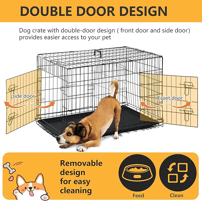 FDW Dog Crate Dog Kennel Cage - Image 4