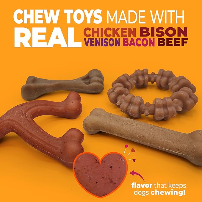 Nylabone Strong Chew Dog Toy 4-Pack Made - Image 2