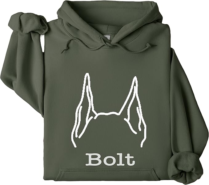 Custom Dog Mom Shirt Personalized Dog Ears Sweatshirt - Image 4