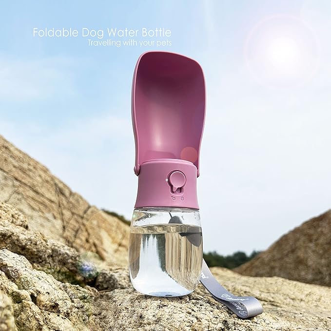 Foldable Dog Water Bottle, Portable Water Dispenser - Image 2