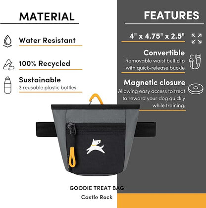 OllyDog Goodie Treat Bag, Dog Treat Pouch, Waist Belt Clip - Image 6