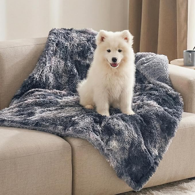 Bedsure Dog Blankets for Large Dogs, Fluffy Waterproof Dog Blanket for Couches by Unknown