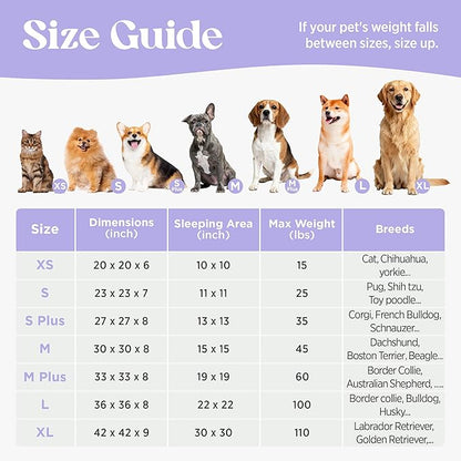 LE SURE Shown on TV Donut Dog Bed Medium Size Dog - Image 6