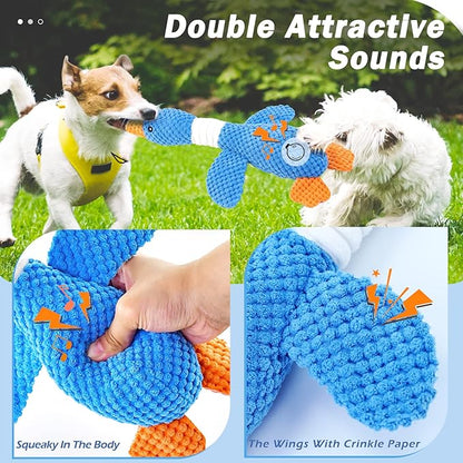 Vitscan 2 Pack Goose Tough Dog Toys - Image 5