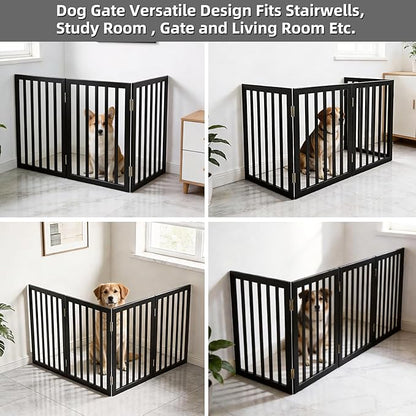 Dog Gate Indoor, Freestanding Dog Fence - Image 4