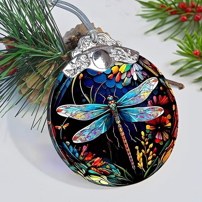 Jocidea Christmas Dragonfly Ornament - Image 6